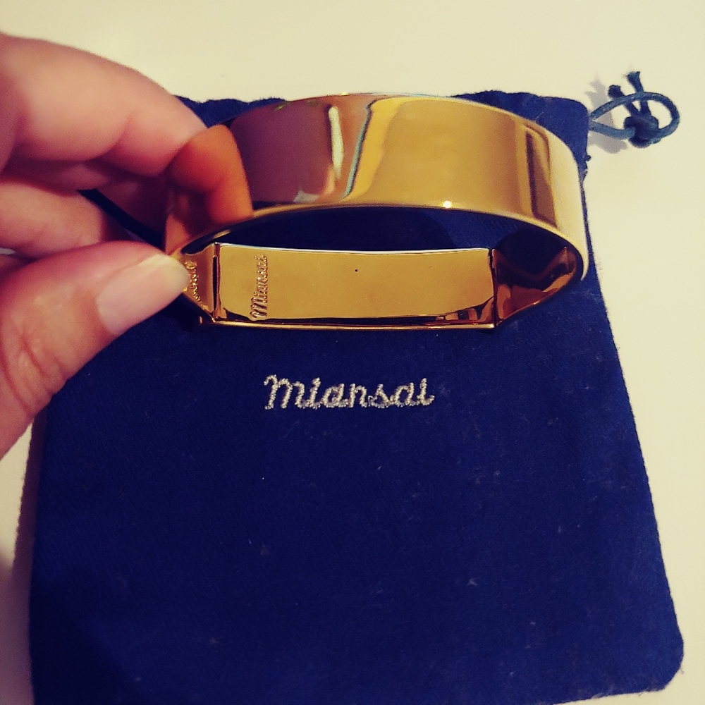 Miansai Gold Hudson Cuff